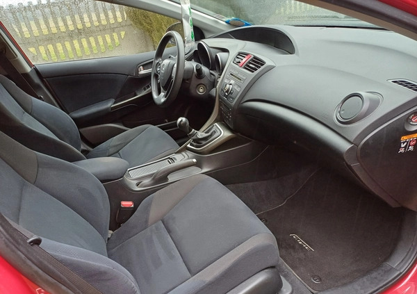 Honda Civic cena 25500 przebieg: 198000, rok produkcji 2013 z Mława małe 667